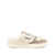 AUTRY Autry Shearling Medalist Low-Profile Mules Beige