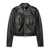 Off-White Off-White Leather Outerwears Black