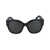 Saint Laurent Saint Laurent Eyewear Sunglasses 001 BLACK BLACK GREY