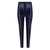 Elisabetta Franchi ELISABETTA FRANCHI NAVY BLUE LYCRA LEGGINGS Blue