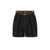 Elisabetta Franchi ELISABETTA FRANCHI BLACK TWEED SHORTS WITH CHAIN Black