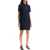 Valentino Garavani Short Crepe Couture Dress NAVY