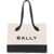 Bally Keep On E/W Tote Bag NATURAL/BLACK+ORO