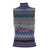 MISSONI BEACHWEAR Missoni Zig Zag Motif Wool Top CLEAR BLUE