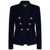 Balmain Balmain Double-Breasted Wool Jacket BLUE