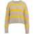 American Vintage Striped knit pullover 'Bymi' Beige