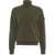 Peuterey Velvet turtleneck sweater Green