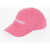 Palm Angels Cotton Twill Cap With Logo Pink