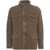 Gimo's Wool jacket with patch pockets Brown