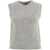 Roberto Collina Vest in angora blend Grey