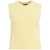 Roberto Collina Vest in angora blend Yellow