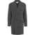 Paolo Pecora Jersey wool coat Grey