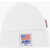 AUTRY Solid Color Beanie With Embossed Logo White