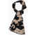 Alexander McQueen Two-Tone Wool Graffiti Scarf Brown