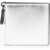 Alexander McQueen Metallic Leather Card Holder Silver