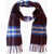 Burberry Plaid Checked Cashmere Scarf Burgundy