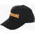 DSQUARED2 Solid Color Cap With Embroidered Logo Black