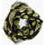 Alexander McQueen Foulard Biker With All-Over Contrast Skulls Black