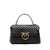 Pinko Pinko Black Leather Love Lady Puff Classic Crossbody Bag Black