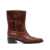 Tory Burch Tory Burch Cirty Western Leather Boots Brown