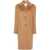 SPORTMAX Sportmax Wool Midi Coat Brown