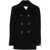 SPORTMAX Sportmax Wool Double-Breasted Coat Black