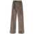 White Sand White Sand Cotton Blend Trousers BROWN