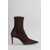 Stuart Weitzman Stuart Weitzman Stuart 85 High Heels Ankle Boots BROWN