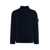 Stone Island Stone Island Cotton Turtleneck Sweater BLUE