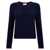 Be You Be You Crewneck Cashmere Sweater BLUE