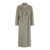 VALENTINI 1972 Long Double Breasted Coat Eco Mink GREY