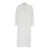 Ganni White Chemisier Dress In Cotton Woman WHITE