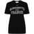 Elisabetta Franchi Elisabetta Franchi Cotton T-Shirt With Logo Print Black