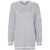 Liu Jo Liu Jo Gray Sweater With Logo And Stripes GRIGIO E BIANCO