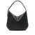 VALEXTRA Valextra Vivi Small Leather Hobo Bag Black