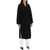 IVY OAK Celia Wrap Coat BLACK