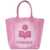 Isabel Marant Yenky Tote Bag With Flocked PINK