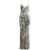 Pierre Louis Velvet maxi dress Beige