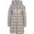 Blauer Quilted down coat Silver