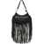 Rue Madam Hobo bag with fringes 'New Delano' Black