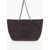 Tory Burch Padded Elly Tote Bag With Chain Detail Brown