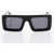 Off-White Logoed Leonardo Sunglasses Black