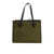 MARCELLA GIANNI CHIARINI FABRIC AND LEATHER BAG Green