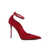 SERGIO LEVANTESI LIVIA5 CAMOSCIO BURGUNDY SHOES Red