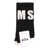 MSGM SOCKS UNISEX NERO/BLACK Black  