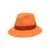 BORSALINO Borsalino Wool Fedora Hat ORANGE