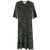 forte_forte Forte_Forte Velvet Midi Dress GREEN