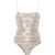 forte_forte Forte_Forte Sequinted Bodysuit SILVER