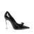 Casadei Casadei Glossy Calf Leather Julia Pumps Black