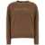 Max Mara 'S Max Mara Logo Wool Sweater Brown